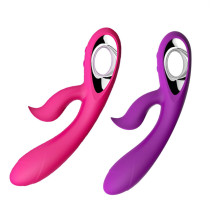 G-Spot Clitoral Stimulus Rabbit Massager with dual motors 9 Vibration Modes Hand-held Vibrating Wand for Women 100% Waterproof