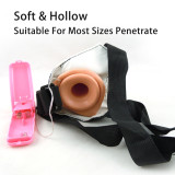 Wearable Strap on Kit with Harness Lesbian Role Play Toys Massager for Couples