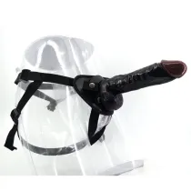 Different Sized Strap-On Dildos With Harness Compatible with O-Ring - Accommodates Lesbian Role Play