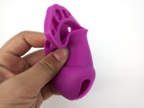 Silicone Cock Cage Chastity Cage Chastity Device for Male Penis Exercise
