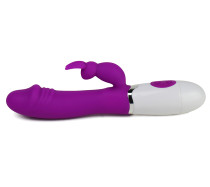 G-Spot Rabbit Waterproof Dildo Vibrator Adult Sex Toys for Women Silicone Clitoris Vagina Stimulator Massager Sex Things for Couples