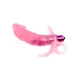 Dildo With Bullet Vibrator And Clitoris Stimulator