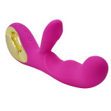 G-Spot Vibrator Clitoral Stimulator For Women USB Rechargeable Wand Discreet Massager For Couples With Color Of Purple And Pink