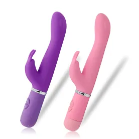 Rabbit Vibrator Waterproof Clit G Spot Massager Dildo Adult Toy for Couples for Sex