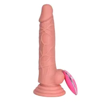 Voice Reactive Rotating Dildo Liquid Silicone Vibrating Cock Realistic Penis of Porn Star with Suction Cup for Women Masturbation G-Spot Vibrator Anal Play Sex Toy