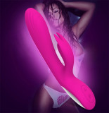 Rabbit G spot Vibrator RUNSONE Waterproof Vagina Clitoris Vibrating Sex Toys with 7 Speeds/Pulses