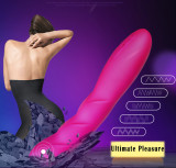 Heating Vibrator 10 Powerful Multi-Speed 100% Waterproof USB Charge G-spot Vagina and Clitoris Vibrating dildo Penis
