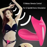 Heating Wearable Butterfly Panties Remote Control Waterproof Rechargeable Sex Toys For Women