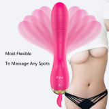 Wireless Dildo Vibrator for Women Portable G Spot Vibrator with 7 Powerful Vibrations for Beginners Mind-blowing Stimulation Whisper-quiet Waterproof