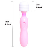 Mini AV Stick Sex Toy Therapeutic Wand Massager with Multi Speed Vibrating Patterns Powerful Handheld Batteries Massager for Body Back Neck Shouldern Muscle Aches Sport Magic Recovery