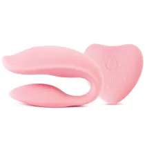 U type Vibrator for Couples Lesbian  Remote Control Vibrating Wand Massager USB Rechargeable and Cordless  Powerful Love Egg Stimulator Wireless Stress Away Sport Recovery