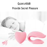 U type Vibrator for Couples Lesbian  Remote Control Vibrating Wand Massager USB Rechargeable and Cordless  Powerful Love Egg Stimulator Wireless Stress Away Sport Recovery