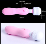 Mini AV Stick Sex Toy Therapeutic Wand Massager with Multi Speed Vibrating Patterns Powerful Handheld Batteries Massager for Body Back Neck Shouldern Muscle Aches Sport Magic Recovery
