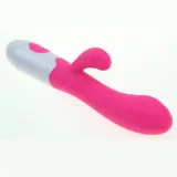 Rabbit Vibrator Enlarged Veined Head Dildo for G-Spot Clit Stimulation Sex Toy for Women