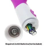 Rabbit Vibrator Enlarged Veined Head Dildo for G-Spot Clit Stimulation Sex Toy for Women