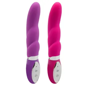 Women's G-spot Vibrator Rippled Stimulation Dildo Silicone Adult Toy for Sex