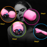Personal Wand Massager Rambling Wireless Waterproof Multispeed Rabbit Dildo Vibrator Double G-spot Massager Adult Sex Toy