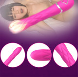 10.2 inch Bendable Rotating Vibrator Wand Massager Multi Speed Vibrating Rechargeable Vibrator Powerful Magic Massager