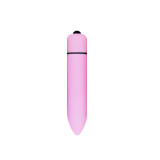 3.7 inch Mini Vibrator Bullet Massager 10 Speed Patterns With Body Safe ABS Pocket Size Travel Friendly