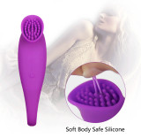 Clitoral Vibrator Stimulator Silicone Vagina G Spot Stimulation Vibrating Handheld Massager Stick Flirt Brush Sex Toy Adult Toys Sex Things for Couples or Women