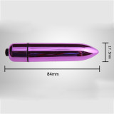 3.3 inch Mini Bullet Vibrator 10 Speeds Powerful Waterproof G-spot Clitoris Massager Vibration Masturber Toy for Women Vibe Massager