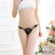 Women's Sexy Thongs See-Through G-String Bikini Stretchy Mesh Crotchless panties Underwear Pearl Lingerie Perfect Gift For Women