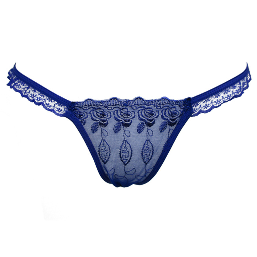 US$ 8.49 - Women's Sexy Thongs See-Through G-String Bikini Stretchy ...