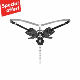 Women's Sexy Thongs See-Through G-String Bikini Stretchy Mesh Crotchless panties Underwear Pearl Lingerie Perfect Gift For Women