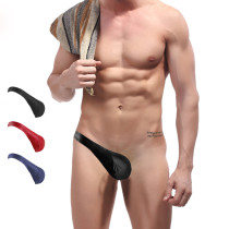 Men's One Side Jockstrap Briefs Bikini Thong