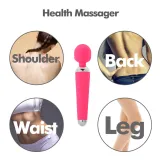Wand Massager Rechargeable Vibrator Handhold Cordless Portable Body AV Clit Vibe Adult Sex Toy For Women Couples