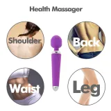 Wand Massager Rechargeable Vibrator Handhold Cordless Portable Body AV Clit Vibe Adult Sex Toy For Women Couples