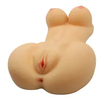 Sex Toy Realistic Love Doll Real Hand Feeling with Breasts Butt Vagina Anal Tight Pussy Ass for Men Gay Adults