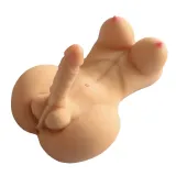 3D Silicone Realistic Big Breast Large Dildo Sex Love Doll Torso for Men Lesbian