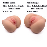 Virgin Pussy Ass Doll for Male Masturbation 2 sizes available
