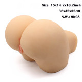 New Silicone Made Sex Doll Realistic Huge Life-size Full Solid Male Masturbator Sex Toy For Men