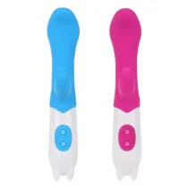 Silicone 6 Speed G Spot Vagina and Clitoris Vibrating Vibrator