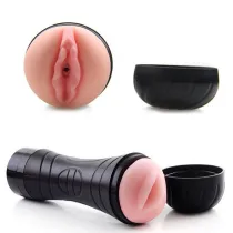 Classic Male Masturbator Cup Bullet Vibrating Sex Toys for Men Masturbation