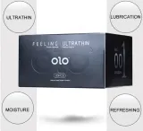 Hyaluronic Acids Ultra-Thin Condoms 10 Pack of Natural Premium Condoms 10 Count