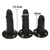 Removable Triple Dildos Plug With Adjustable Strap-on Harness Bondage for Female Lesbian