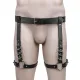 Women's Sexy PU Leather Harness Belt Adjustable Punk Waist Garter Belt