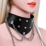 Restraint Bondage Handcuffs Neck Collar For Women