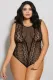 Lace Babydoll Nightwear Sleepwear Lingerie Set Plus Size M-4XL