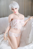 158cm Alina Love Doll with Entity Flexible Metal Skeleton Adult Sex Toy for Men