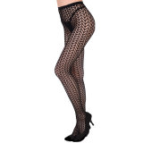 Women's Fishnet Tights Suspender Pantyhouse Stockings High Waist Sexy Net Legging For Female