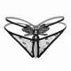 Sexy Massage Pearl G-String Thong Lace T-Back Panties Underwear For Women