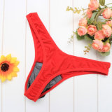 Men's 2 Colors Pack Sexy Cooling Anti-Smell Briefs Breathable Thong See Though Mesh Underwear