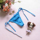 Women's 4 Colors Pack Sexy G-String Bikini Triangle Thong Lingerie Gifts For Women
