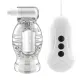 Male Penis Head Vibrator Teaser Masturbator Cup Stamina Enhanced Trainer Sex Toy For Men