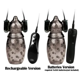 Men's 12-frequency Penis Head Vibrator Wire Control Bullet Massager Long Sleeve Male Masturbation Sex toys