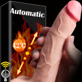 Powerful Thrusting Realistic Dildo Large Heating Vibrator Anal Plug Adjustable Suction Cup Hands Free Sex Toy For Women